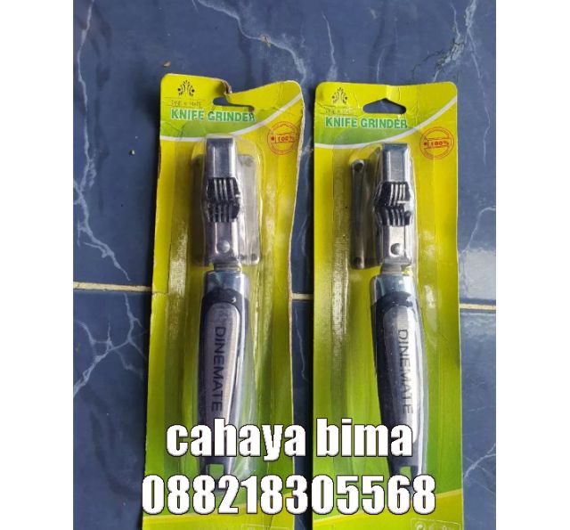 Alat Asah Pisau Stainless Manual Tajam Cepat | Pengasah Dapur Praktis
