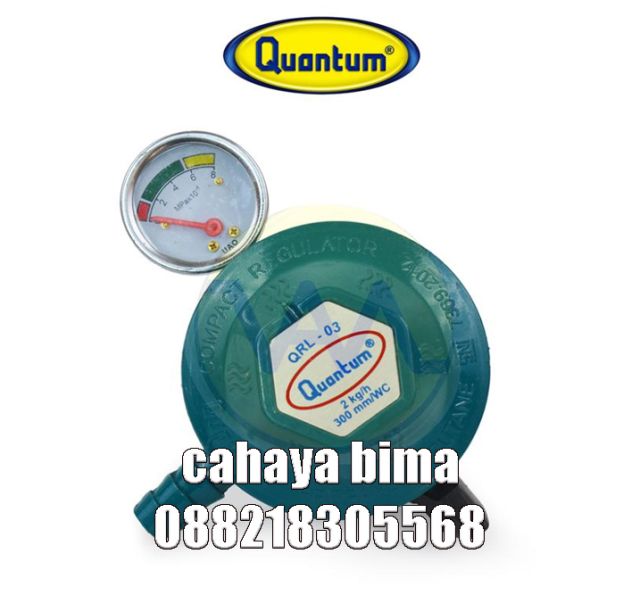 Regulator Quantum Ampere Aman & Awet untuk Kompor LPG Rumah Tangga