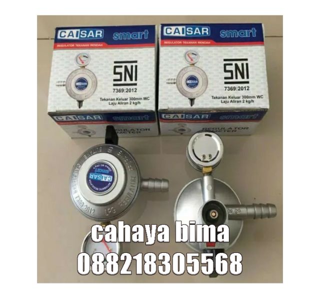 Regulator Gas LPG CAISAR SMART SNI - Aman, Awet & Berkualitas Premium