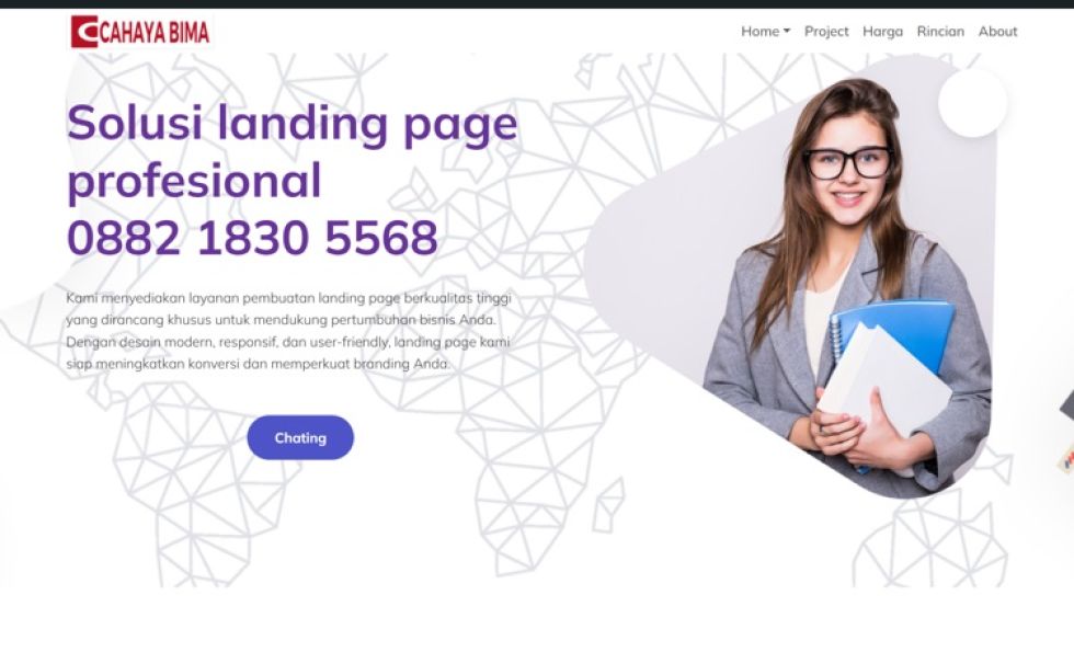 Landing Page Profesional & Responsive - Solusi Website untuk Tingkatkan Penjualan